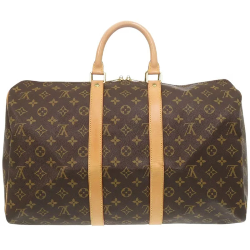 Louis Vuitton Boston LV Monogram Keepall Bag